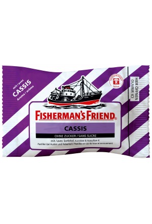 Fisherman's Friend Cassis sans sucre Btl 25g