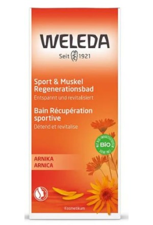 Bain régénérant Sport & Muscles Weleda Arnica 200ml Bain régénérant Sport & Muscles Weleda Arnica 200ml