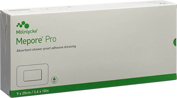 MEPORE PRO Wundv 25x9cm Wundk 19x4.5cm st n 30 pièces