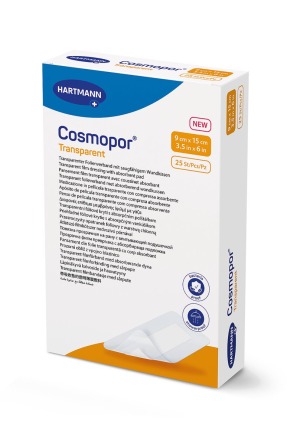 COSMOPOR transparent 9x15cm stérile 25 pièces