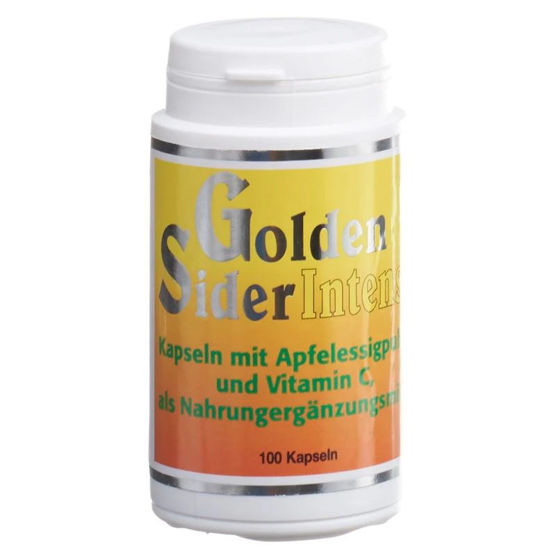 GOLDENSIDER INTENSE Vinaigre de pomme en gélules 100 pièces GOLDENSIDER INTENSE Vinaigre de pomme en gélules 100 pièces