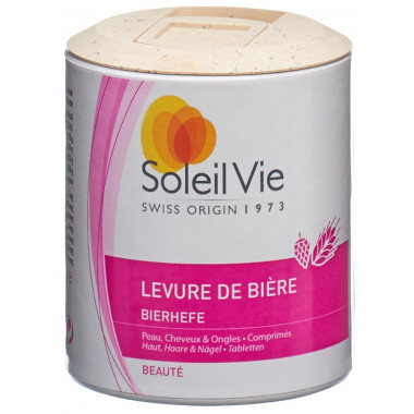 SOLEIL VIE Levure de bière en comprimés 100% 240 pièces