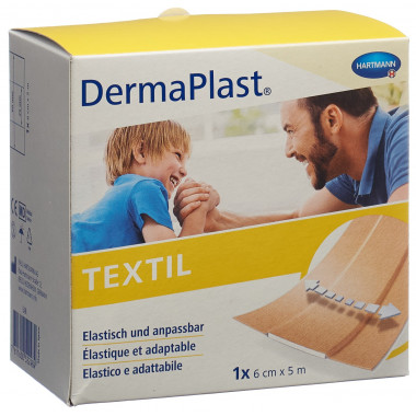Dermaplast Pansement Textile Rapide Rouleau 6cmx5m Dermaplast Pansement Textile Rapide Rouleau 6cmx5m