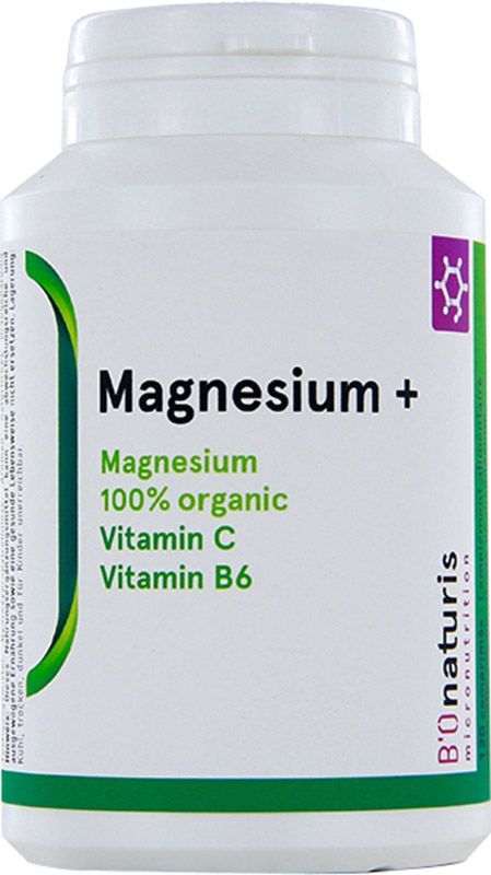 BIOnaturis Magnésium 604mg Caps +Vit C+B6 120 pièces BIOnaturis Magnésium 604mg Caps +Vit C+B6 120 pièces