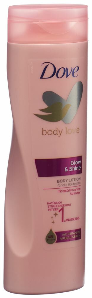 Dove Lotion pour le corps Glow+Shine Fl 250ml
