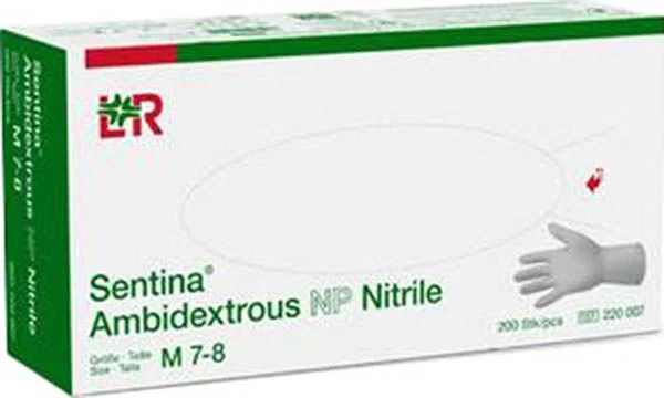 Sentina Ambidextrous M 7-8 Nitrile non poudré 200 pièces