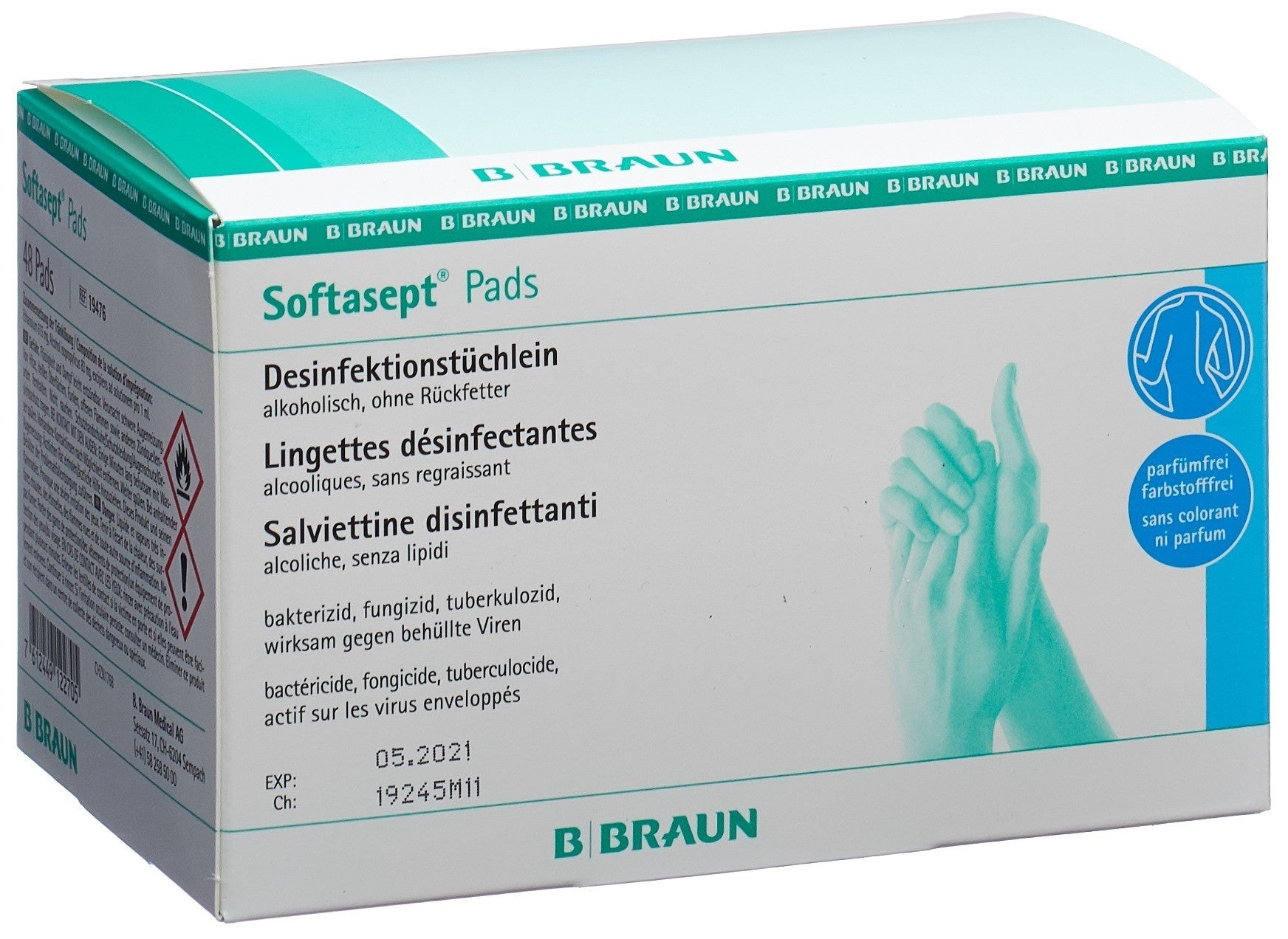 Softasept Pads 48 pièces