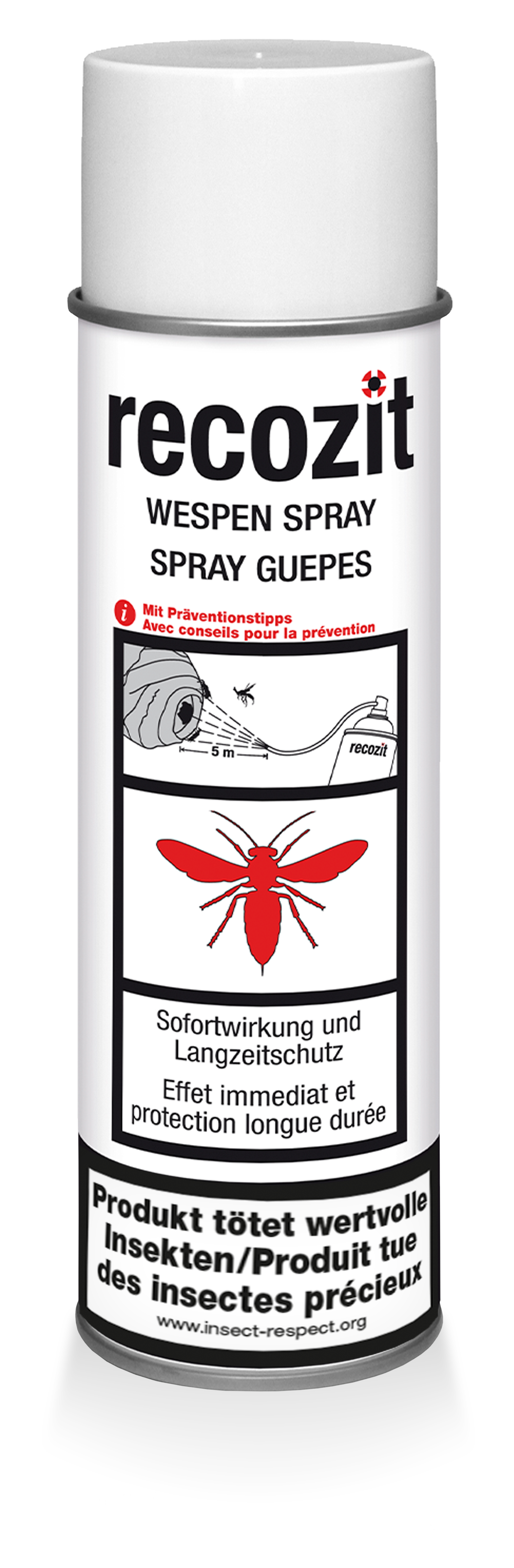 RECOZIT Spray anti-guêpes 500ml RECOZIT Spray anti-guêpes 500ml