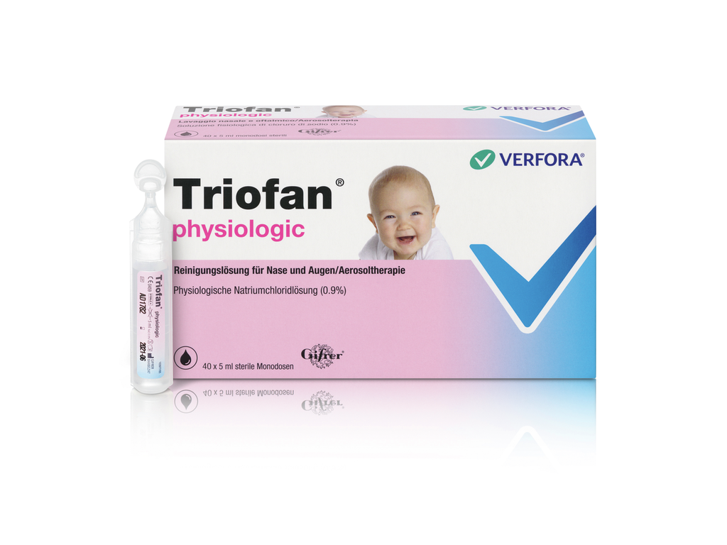 Triofan® Physiologic solution 40 monodoses 5ml Triofan® Physiologic solution 40 monodoses 5ml