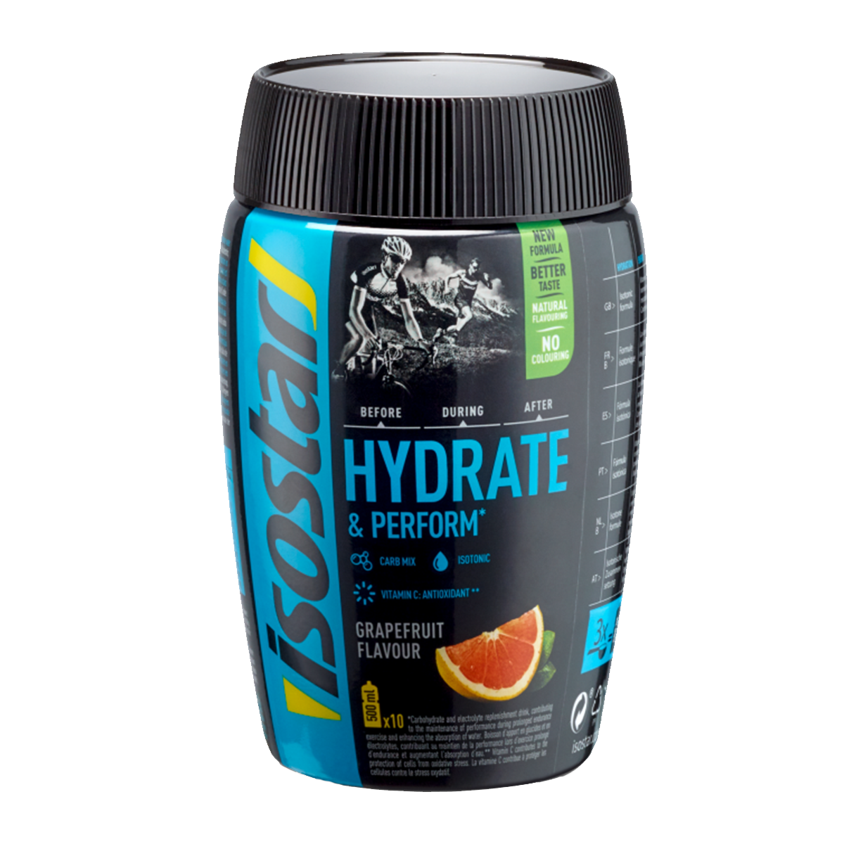 Isostar HYDRATE & PERFORM Poudre de pamplemousse 400g Isostar HYDRATE & PERFORM Poudre de pamplemousse 400g
