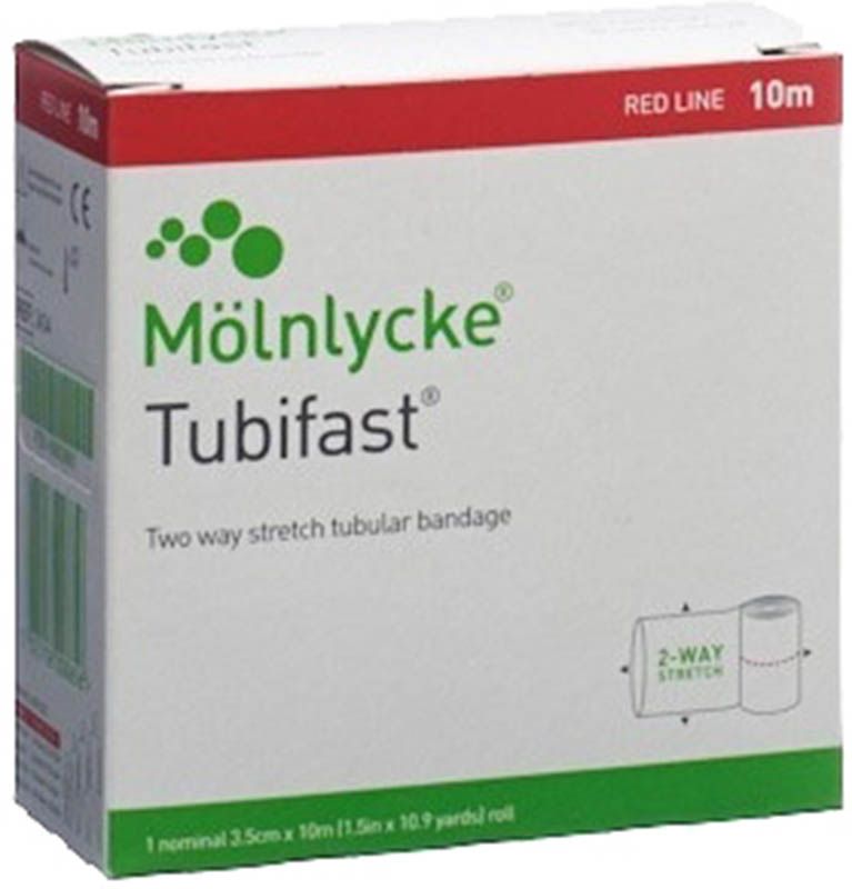 Tubifast bandage tubulaire 3.5cmx10m rouge Tubifast bandage tubulaire 3.5cmx10m rouge