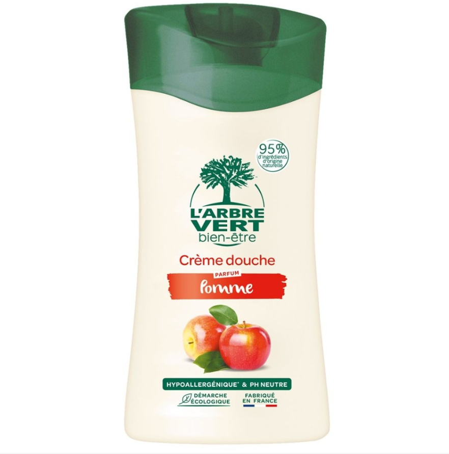 L'ARBRE VERT Gel douche écologique Pomme FR 250ml