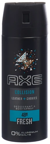 AXE Déodorant Spray Corporel Collision Cuir & Cookies 150ml