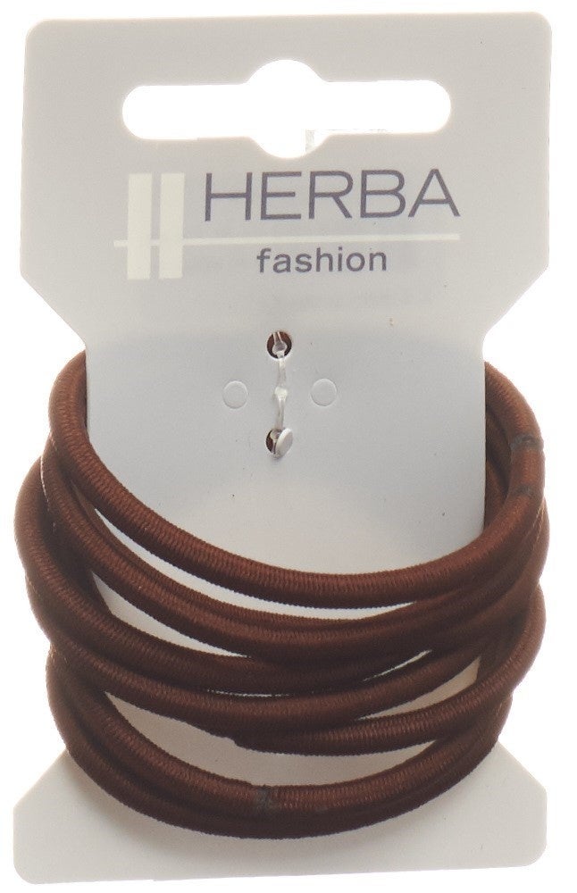 Herba attache-cheveux 5cm brun 8 pièces