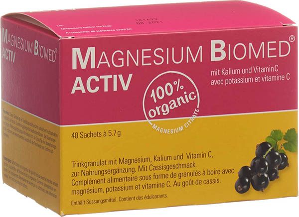 MAGNESIUM BioMed Activ 40 pièces MAGNESIUM BioMed Activ 40 pièces