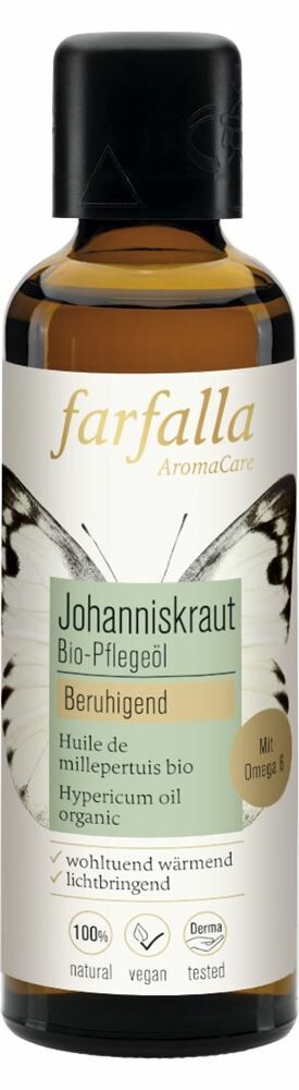 FARFALLA Huile de soin bio au millepertuis 75ml FARFALLA Huile de soin bio au millepertuis 75ml