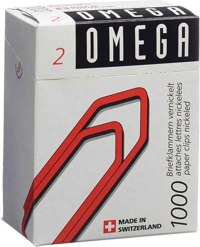 Trombones OMEGA 2/1000 24mm 1000 pièces Trombones OMEGA 2/1000 24mm 1000 pièces