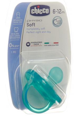 chicco Phys Tétine GOMMO BL me Si 6-16m DF