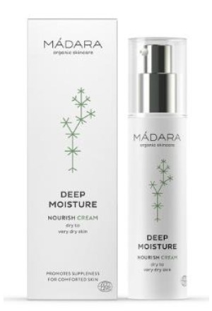 Crème hydratante profonde MADARA 50ml