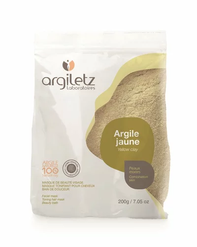 ARGILETZ Terre médicinale jaune Plv ultra-ventilée 200g