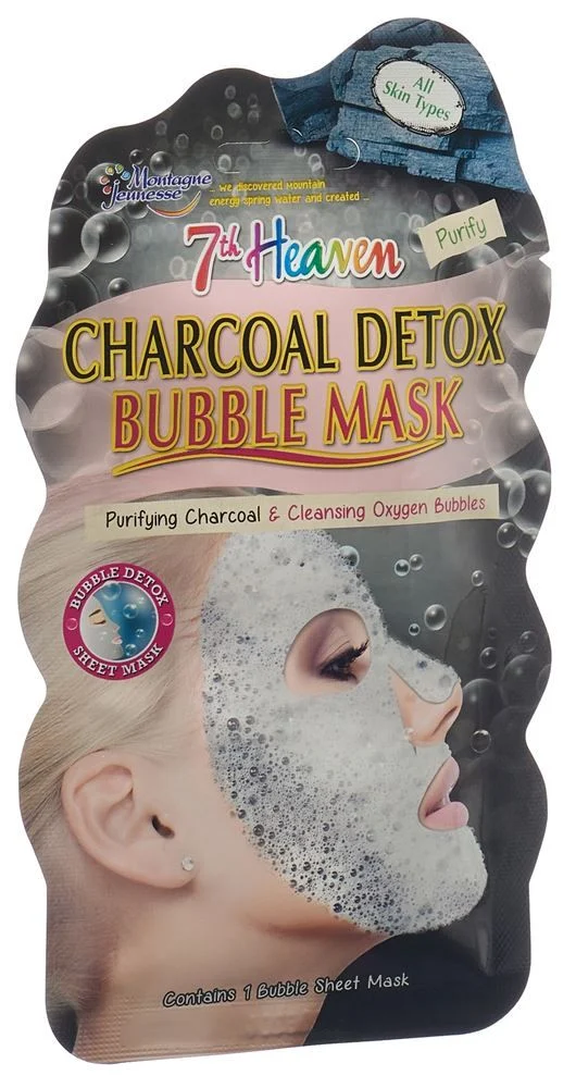 7TH HEAVEN Women's Charcoal Bubble Mask Btl