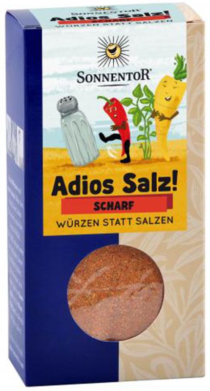 Sonnentor Sel Adios ! Mélange de légumes épicés BIO Btl 50g Sonnentor Sel Adios ! Mélange de légumes épicés BIO Btl 50g