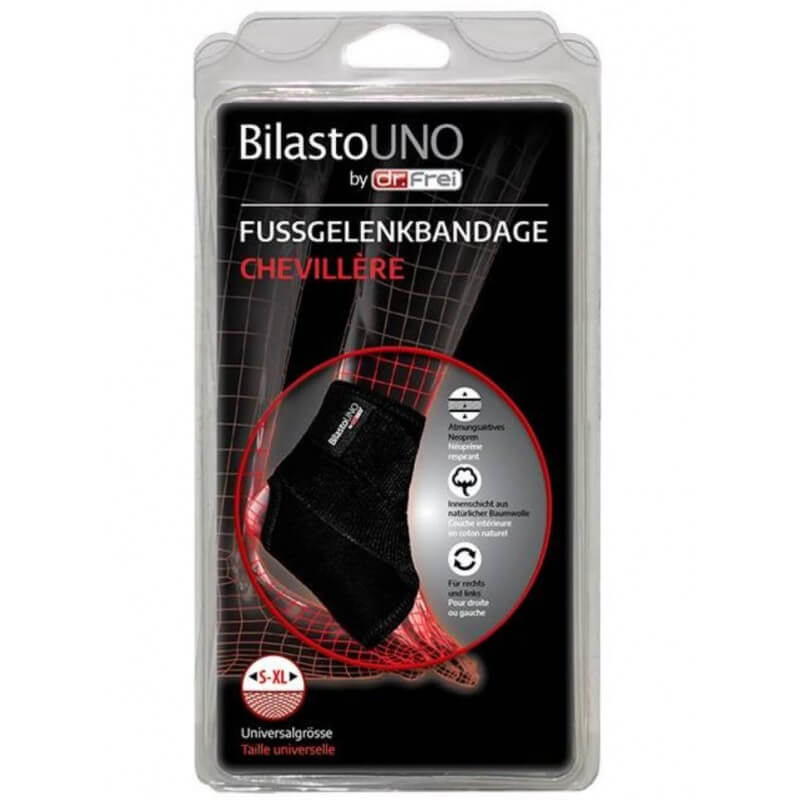 Bilasto Uno Bandage pour cheville S-XL avec Velcro
