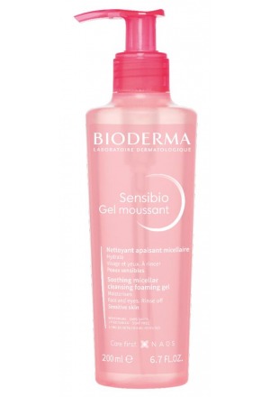 BIODERMA Sensibio Gel Nettoyant Peau Seche 200ml