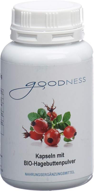 GOODNESS Poudre de cynorrhodon BIO gélules 600 mg 150 pièces