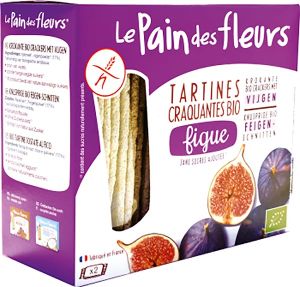 Pain aux fleurs figues bio sans gluten 150g