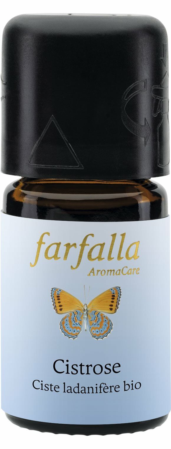 FARFALLA Huile essentielle de ciste bio 5ml FARFALLA Huile essentielle de ciste bio 5ml