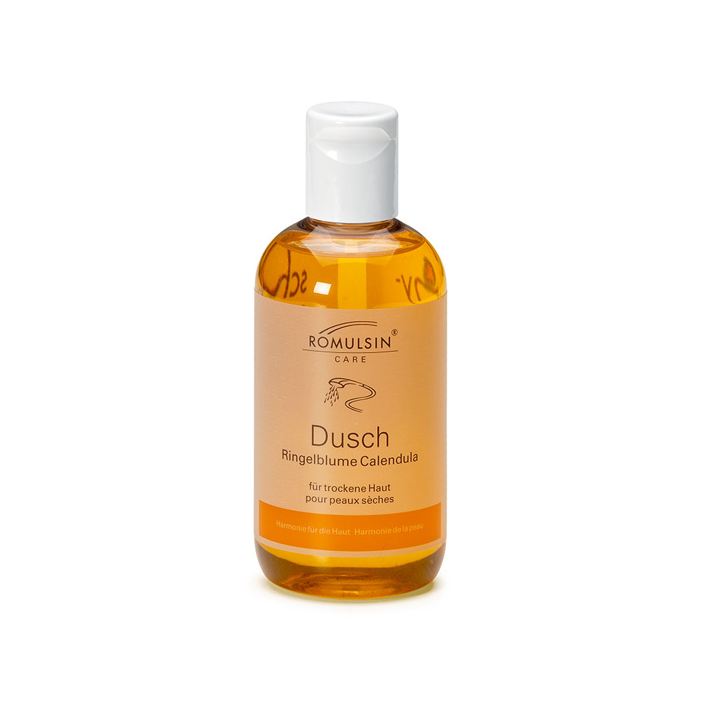 ROMULSIN Gel douche au calendula, flacon de 250 ml