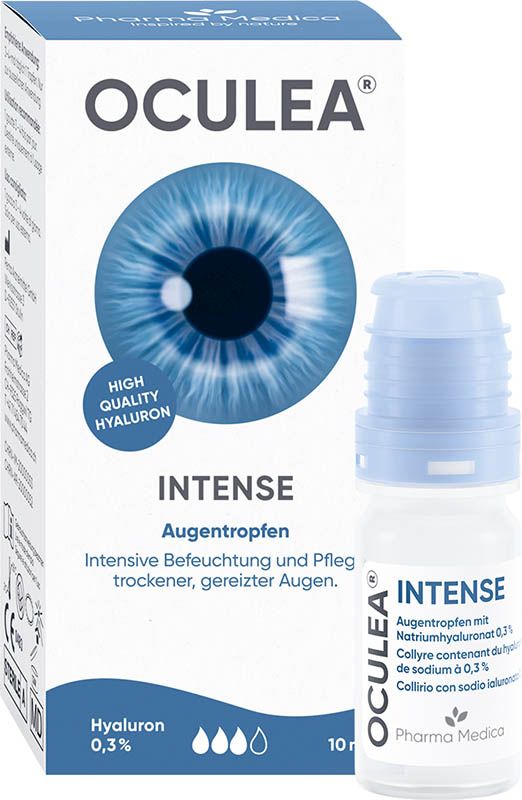 OCULEA® INTENSE Gouttes pour les yeux 10ml OCULEA® INTENSE Gouttes pour les yeux 10ml