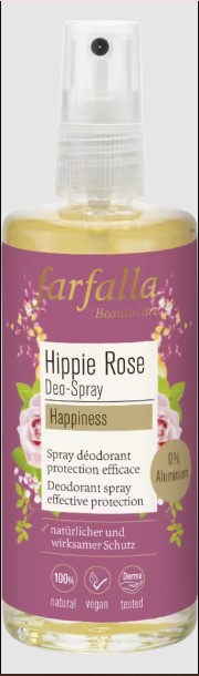 FARFALLA déodorant spray Hippie rose 100ml FARFALLA déodorant spray Hippie rose 100ml