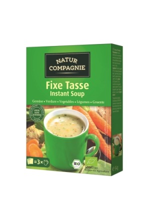 NATURE COMPAGNIE Soupe instantanée de légumes bio 60g