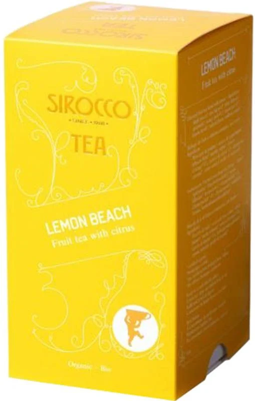 Sirocco Sachets de thé Lemon Beach 20 pièces