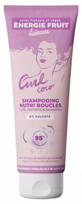 Shampooing ENERGIE FRUIT huile de coco karité 250ml