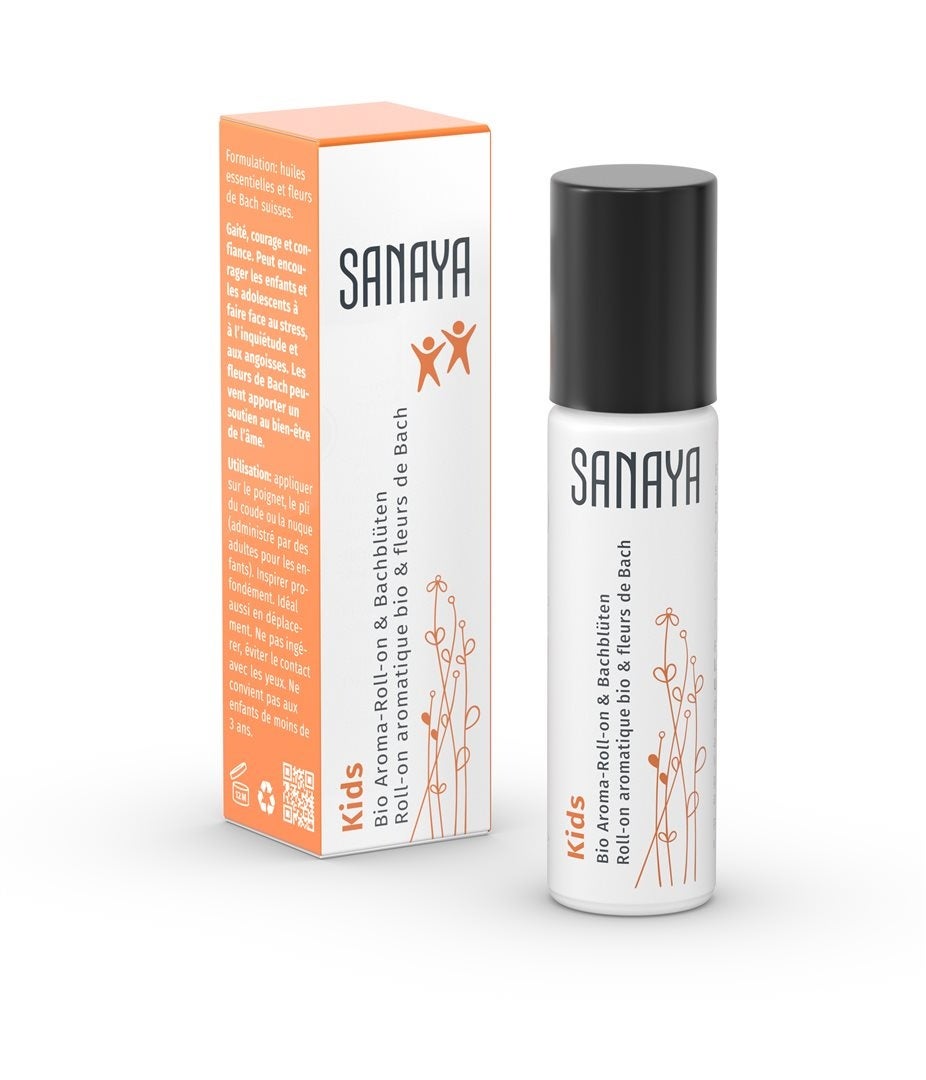 Sanaya Aroma & Fleurs de Bach Roll on Kids Bio 10ml Sanaya Aroma & Fleurs de Bach Roll on Kids Bio 10ml
