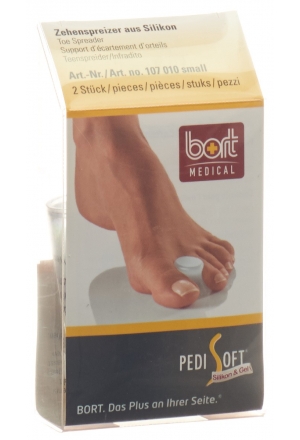Bort PediSoft écarteur d'orteils petit 2 pièces Bort PediSoft écarteur d'orteils petit 2 pièces