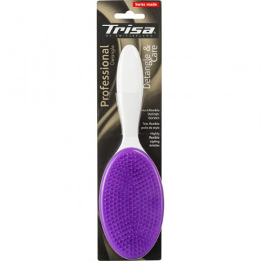Brosse à cheveux Trisa Detangle L avec manche