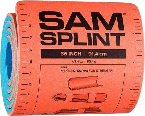 SAM Splint rail universel 91.4cm orange bleu
