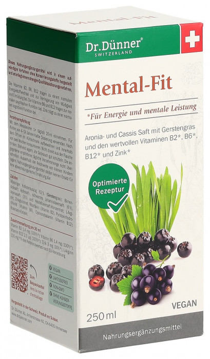 Dr. Dünner Mental Fit bouteille 250ml
