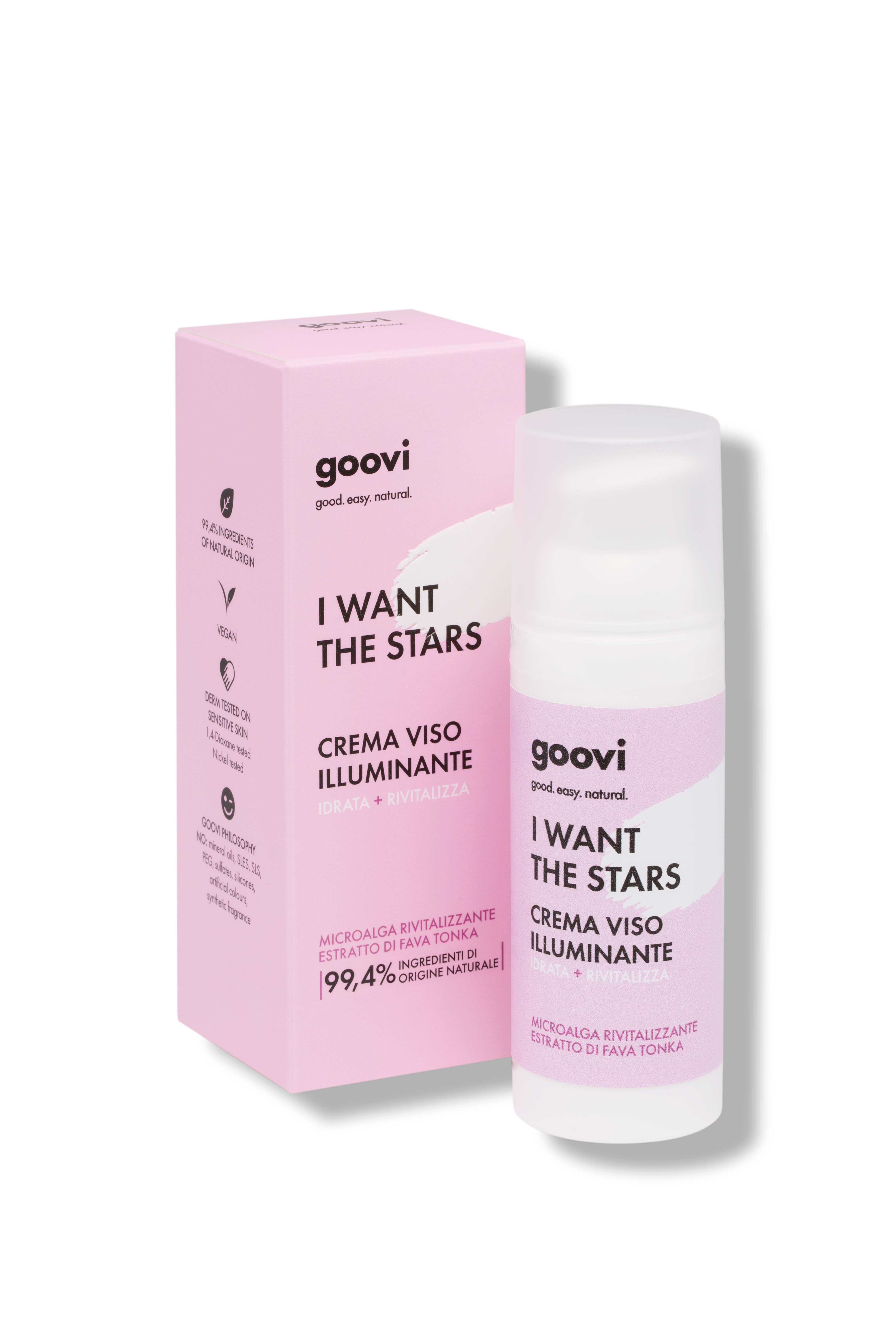 GOOVI I WANT THE STARS Crème pour le visage 50ml GOOVI I WANT THE STARS Crème pour le visage 50ml