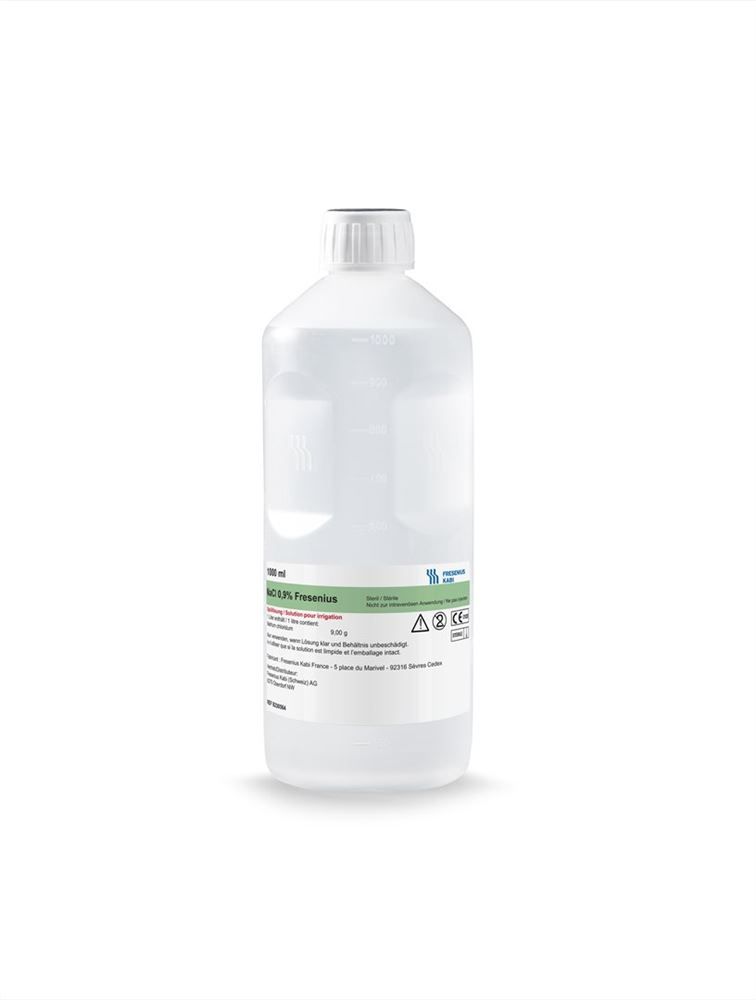 NACL Fresenius solution de rinçage 0.9 % 6 Fl 1000ml
