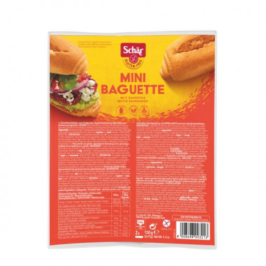 Schär Mini-Baguette sans gluten 2 x 75g