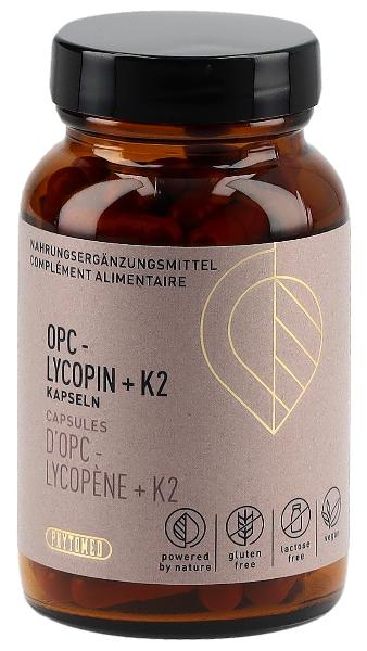 PHYTOMED OPC Lycopène + Vitamine K2 gélules végétales 160 pièces