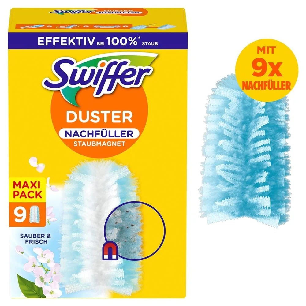 Recharge aimant à poussière Swiffer avec parfum 9 pièces