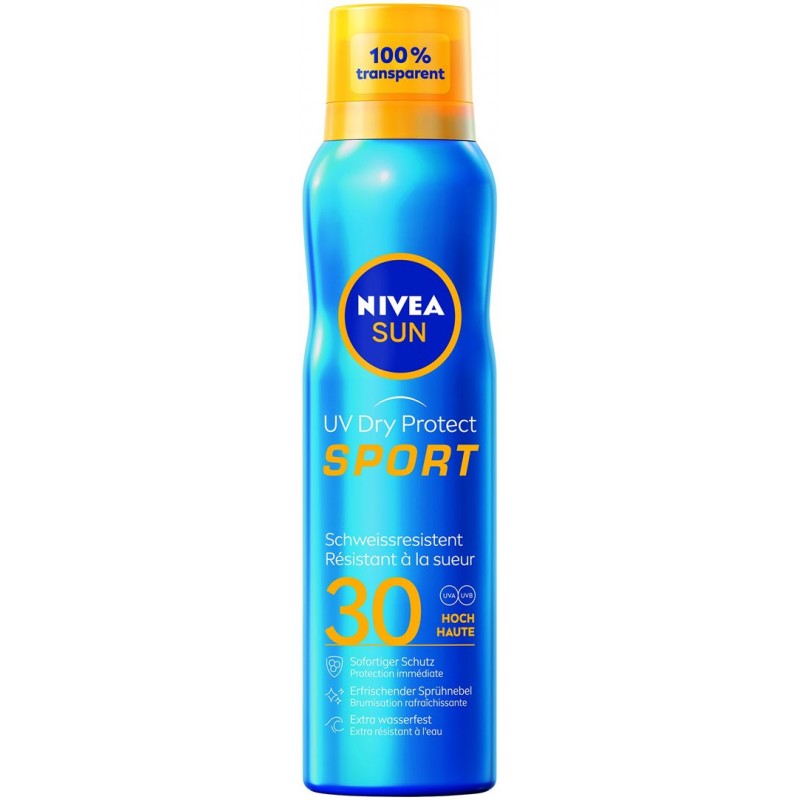 Nivea UV Dry Protect Sport Brume SPF30 200ml