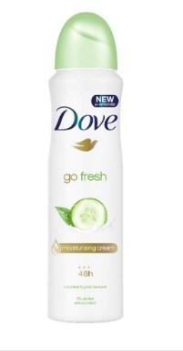 Dove Deo Aeros Spray Concombre 150ml