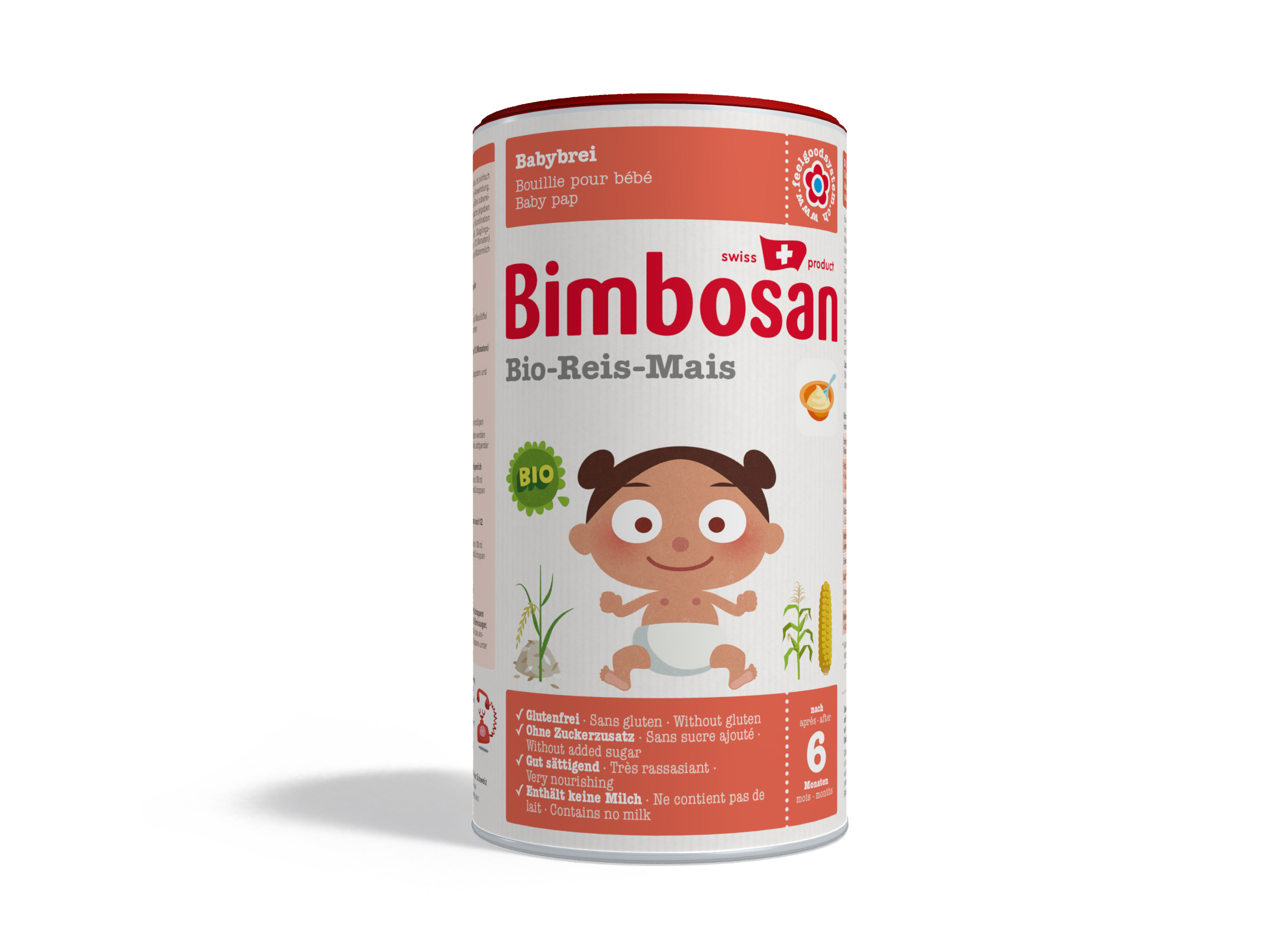 BIMBOSAN Riz-maïs bio boîte 400g